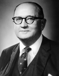 Headshot of former President Perry F. Kendig
