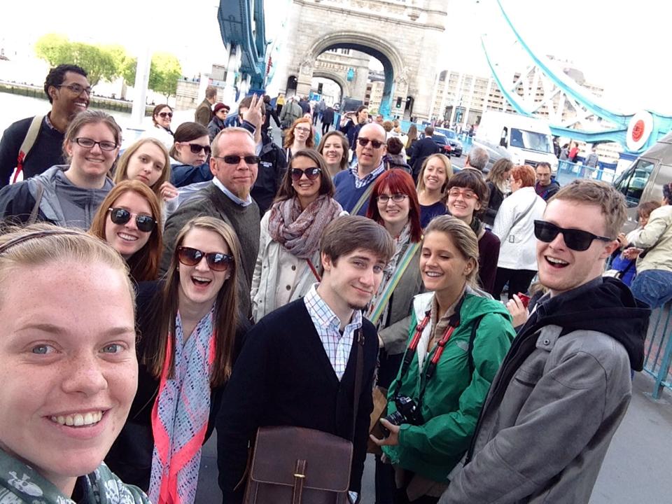 students in italy on a may term trip