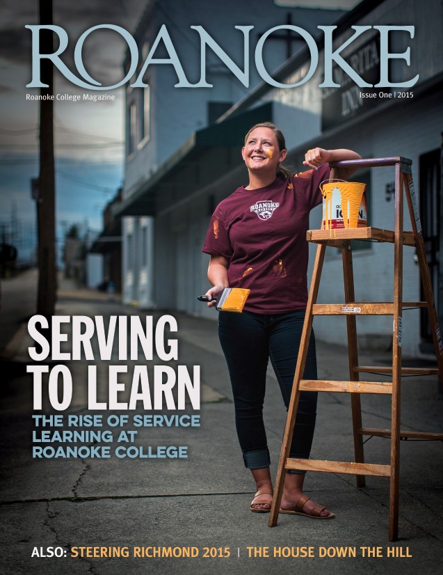 Magazine Cover: Serving to Learn