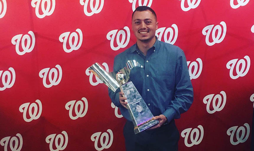 Roanoke grad is living the World Series dream with Nationals rolenews image