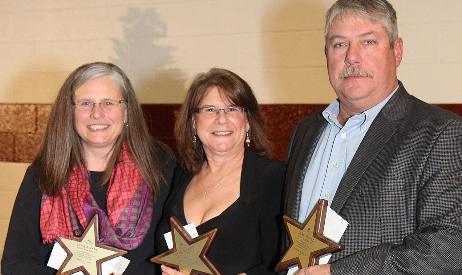 Roanoke College employees recognized for star work news image