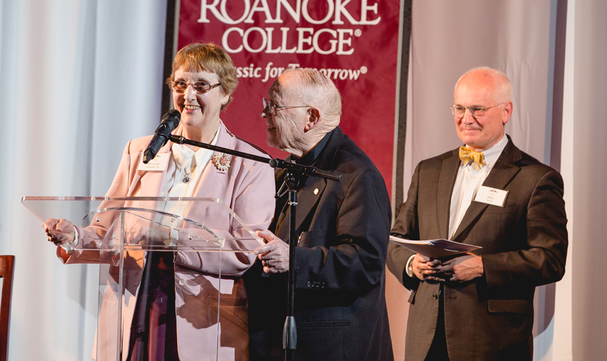 Ted and Doris Schneider receive Roanoke College Medalnews image