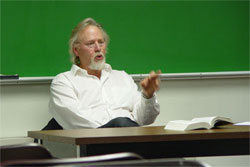 professor teaching a class