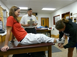 shadowing a physical therapist