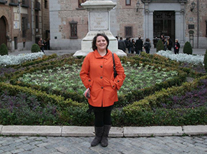 Photo of Bethany Gilliam in a garden