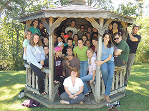 A group of students that make up the InterVarsity Christian Fellowship