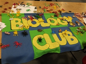 Biology club banner