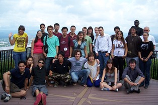Photo of the international students