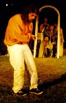 Students participating in Midsummer Night's Dreams
