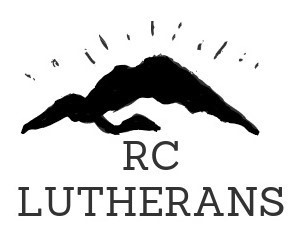 Mountains with RC Lutherans written under it.