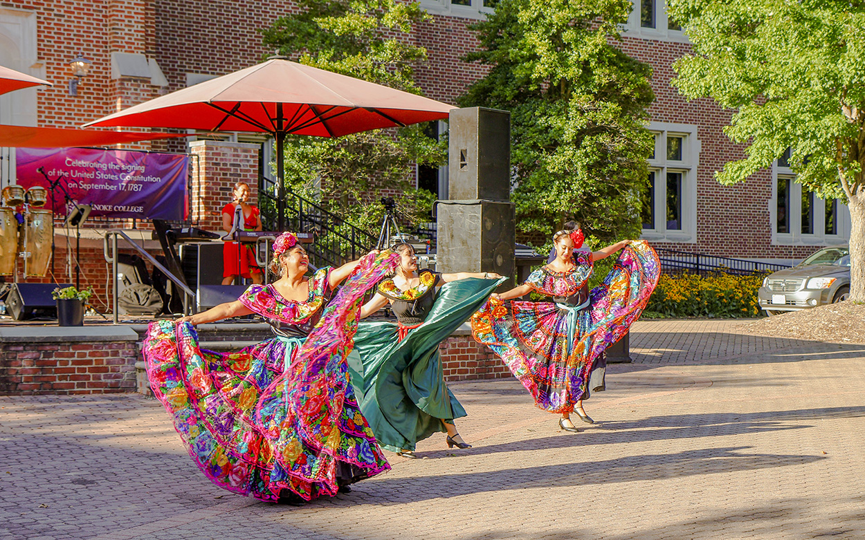 Back Quad Hispanic Heritage Event