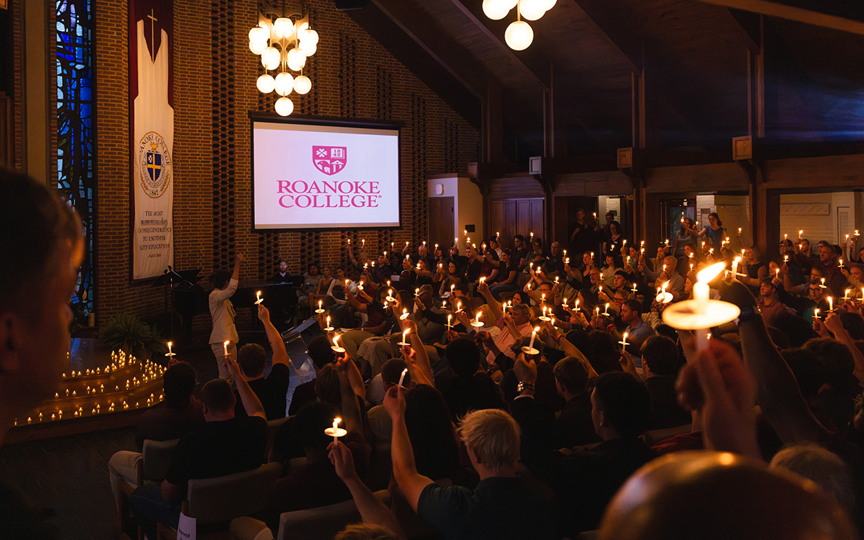 Vigil in the chapel
