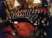 Roanoke College Choir performing