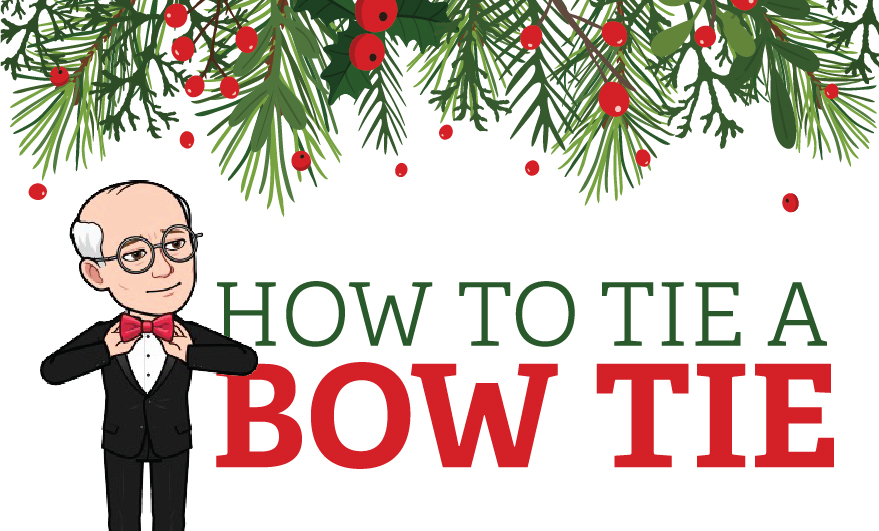 Maxey Holiday Bow Tie bitmoji 
