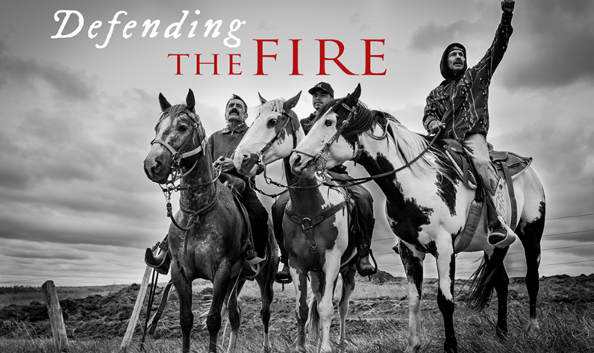 Defending the Fire film jacket