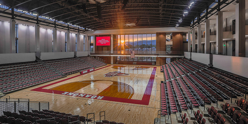 Inside the Cregger Center