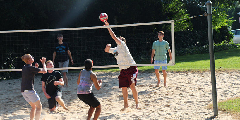 sand volleyball courts
