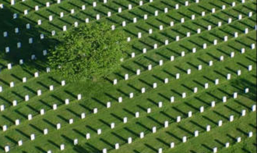 Arlington Cemetary Arial view