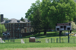 Fields on Elizabeth campus 