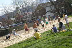 Marion volleyball courts
