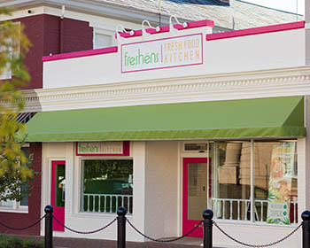 The outside facade of Freshens