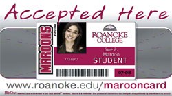 Roanoke Maroon Card