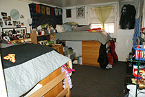 dorm room in smith hall