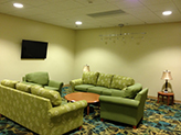 Common room in honors housing