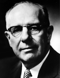 Headshot of former President H. Sherman Oberly