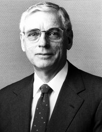 Headshot of former President Norman D. Fintel