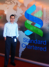 Interns at Standard Chartered