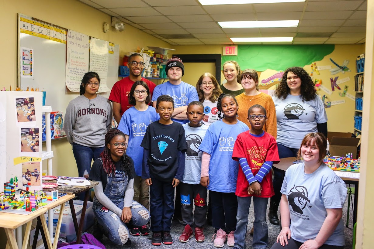 FLL Jr teams at West End Center