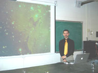 Matt Troutman giving a lecture
