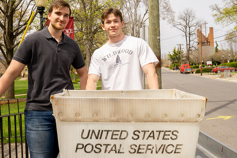 Mail services students