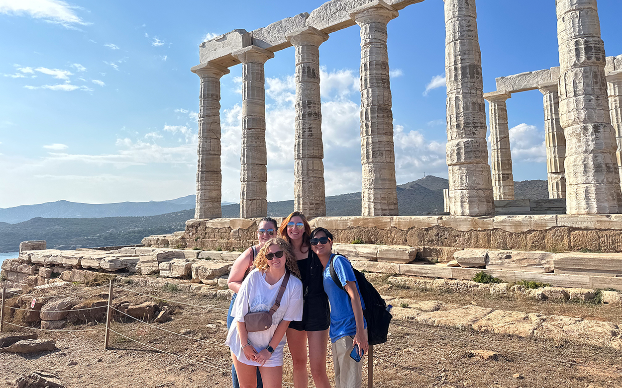 Student on mayterm In Athens 