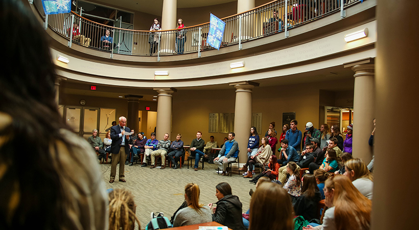 Teach-in on campus