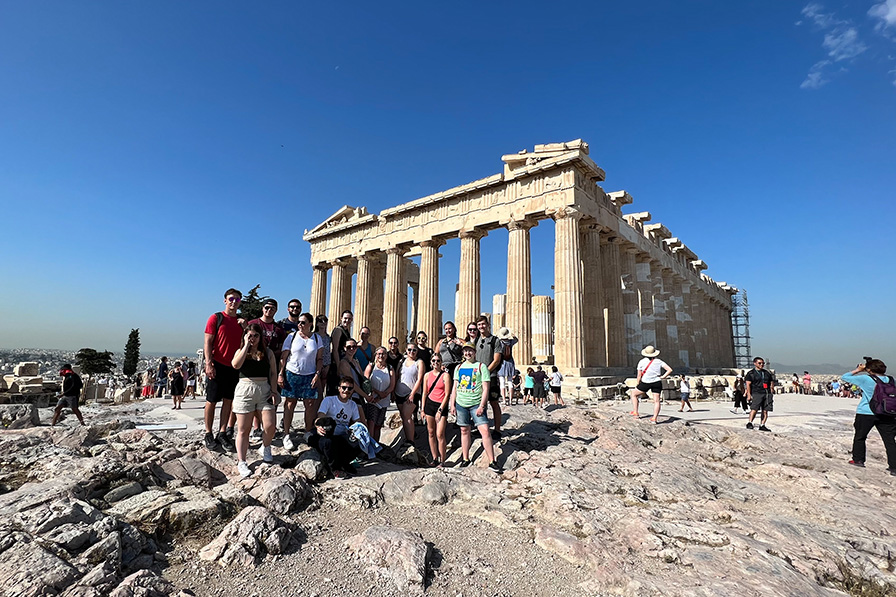 May Term class in Rome