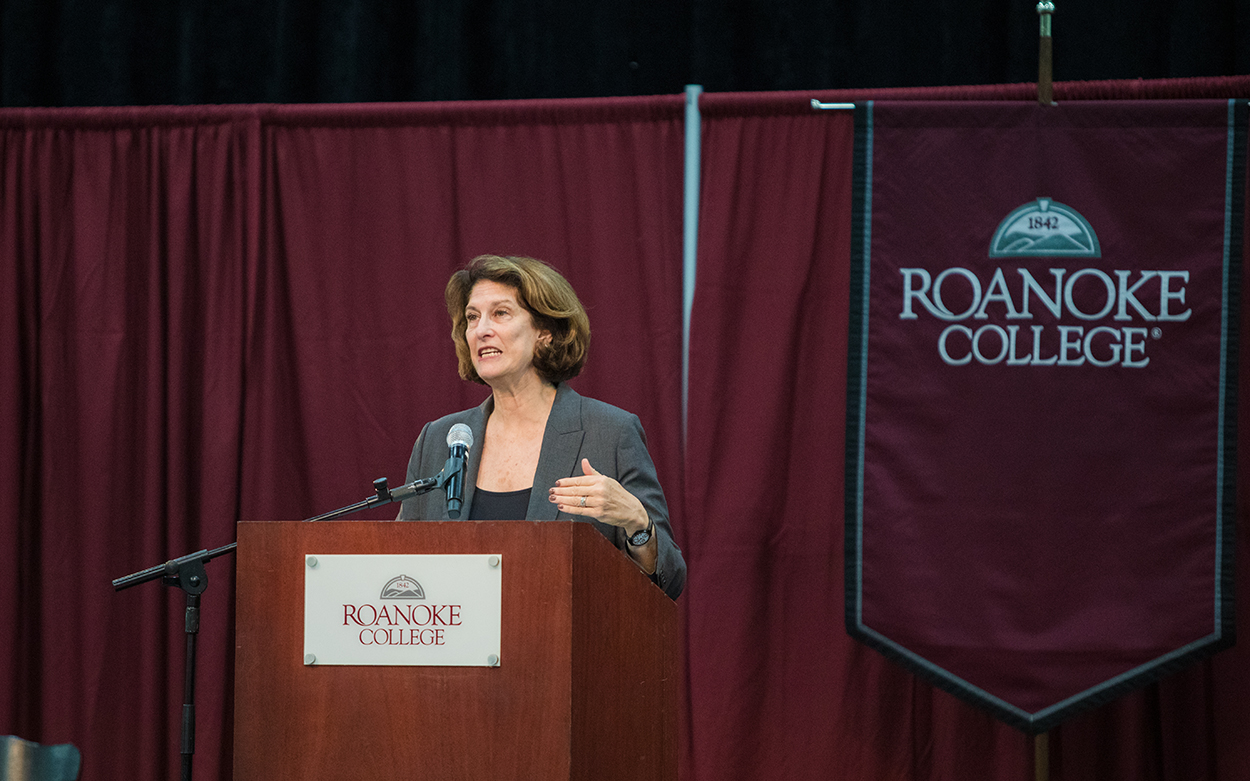 Mara Liasson at Roanoke College