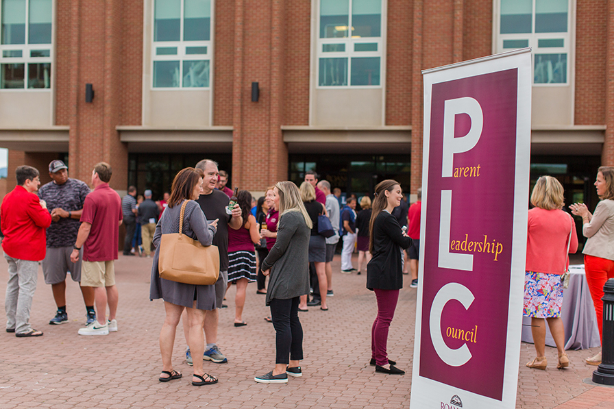 Parents at a PLC event