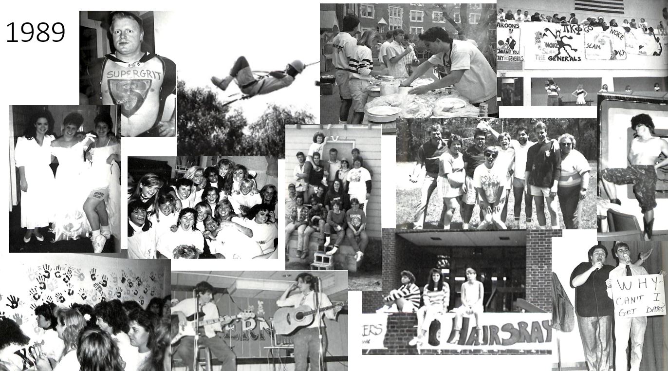 Images from the 1989 Yearbook