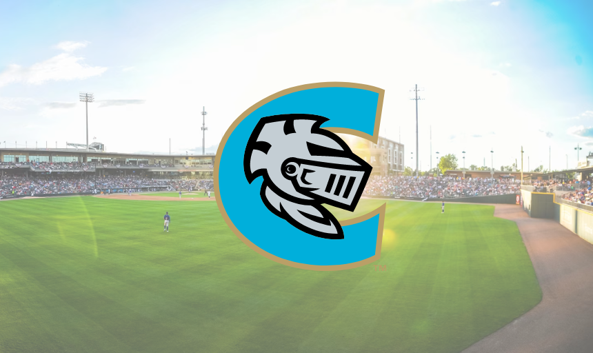 Truist Field and Charlotte Knights logo