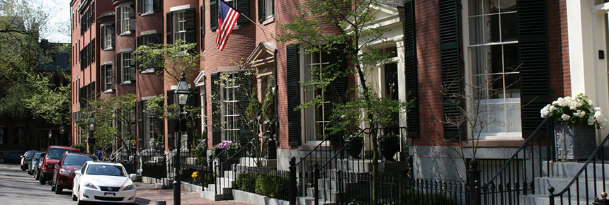 Streets of New England photo