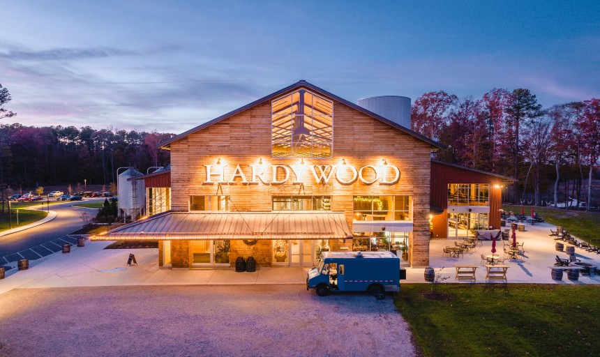 Picture of the Hardywood West Creek brewery