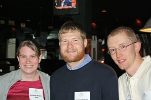Three members of the Roanoke Valley Alumni Chapter
