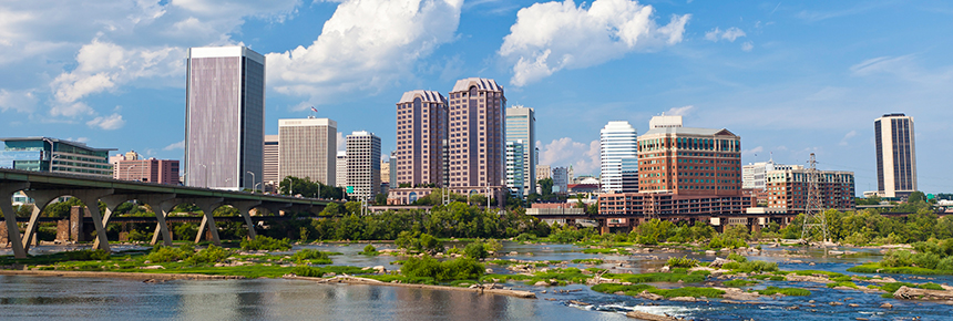 Richmond skyline