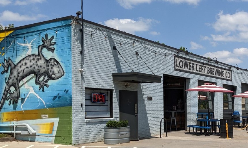 An image of Lower Left Brewing Company in Charlotte, North Carolina