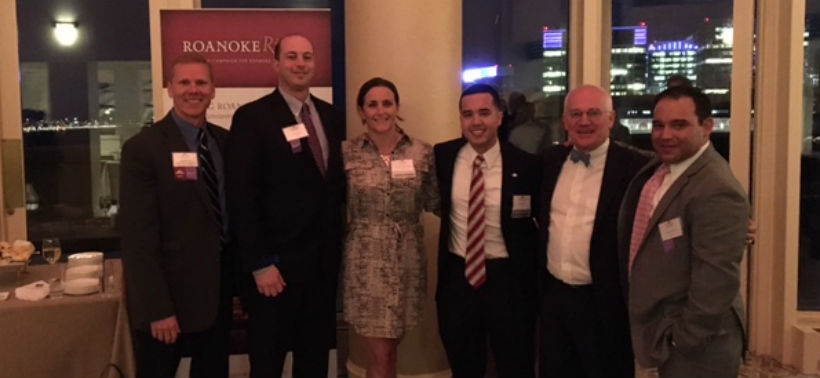 Alumni chapter at a New England Reception