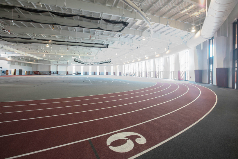 The inside track in the Cregger Center