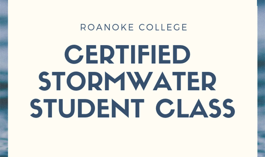 Certified Stormwater class