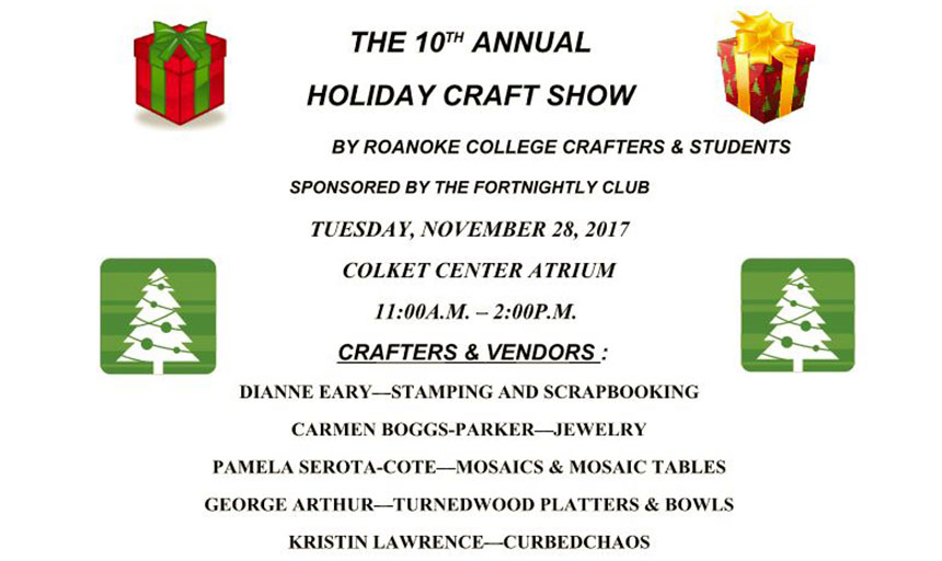 HOLIDAY CRAFT SHOW and THE ARTISTS' COLONY